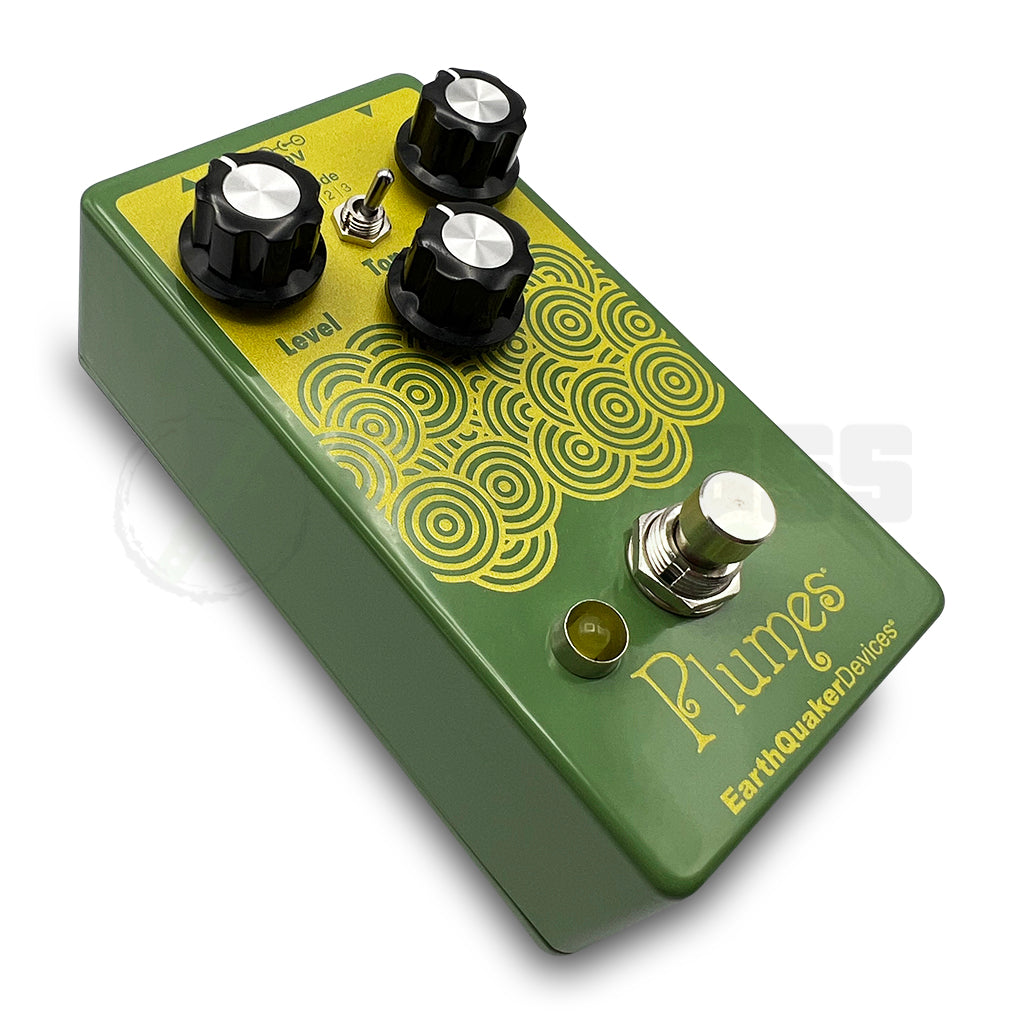 main front view EarthQuaker Devices Plumes Overdrive Pedal