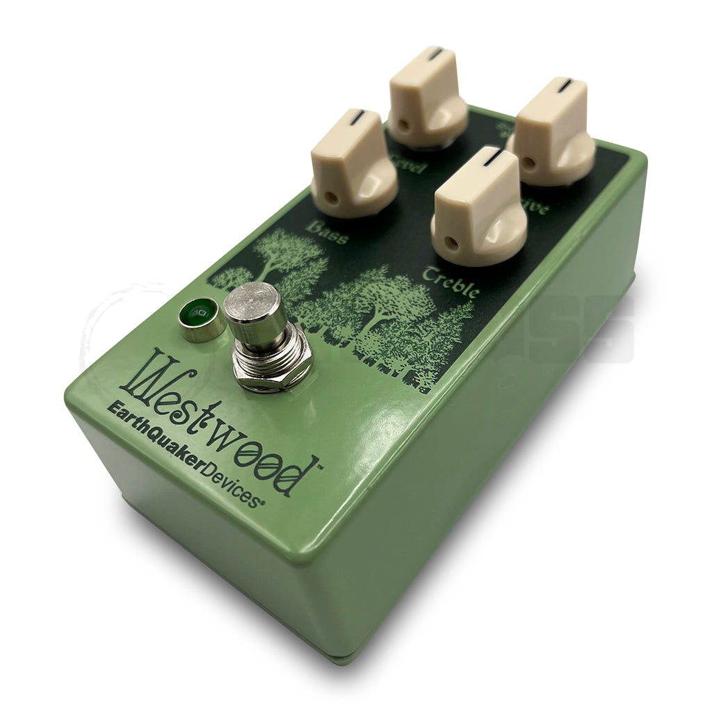 side view of EarthQuaker Devices Westwood Overdrive Pedal