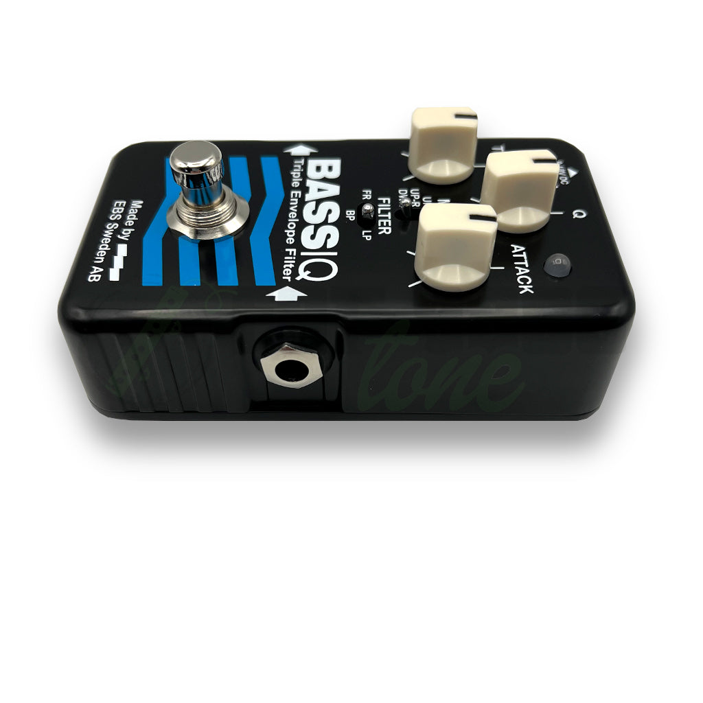 input side view of EBS BassIQ Blue Label Bass Pedal