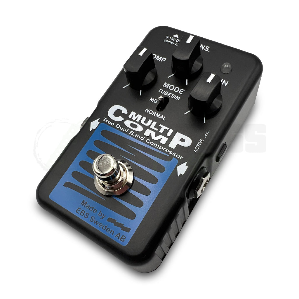 ebs effects pedals EBS MultiComp Blue Label Bass Pedal