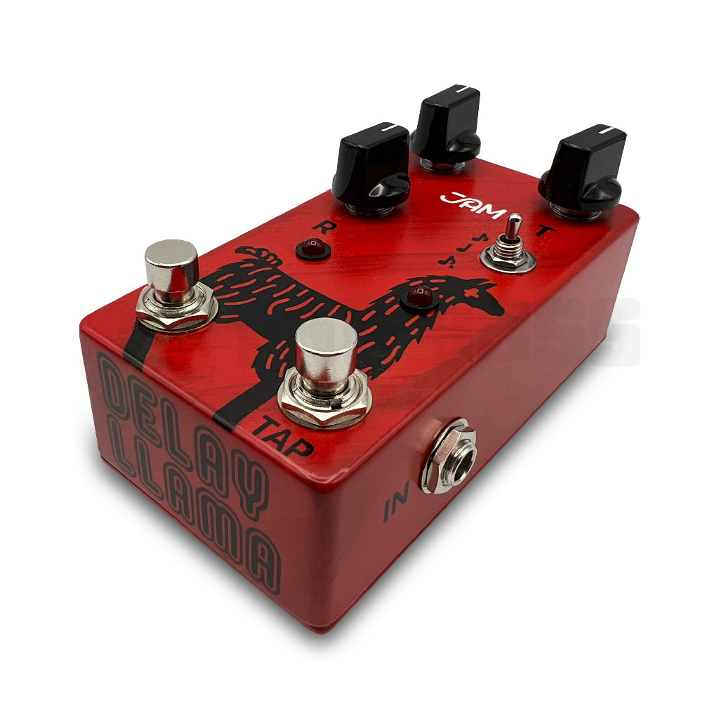 right front view of JAM Pedals Delay Llama MK.3 Pedal