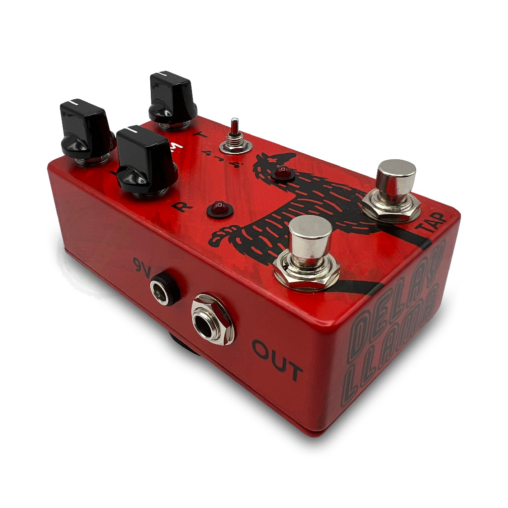 red llama pedal JAM Delay Llama MK.3 Pedal