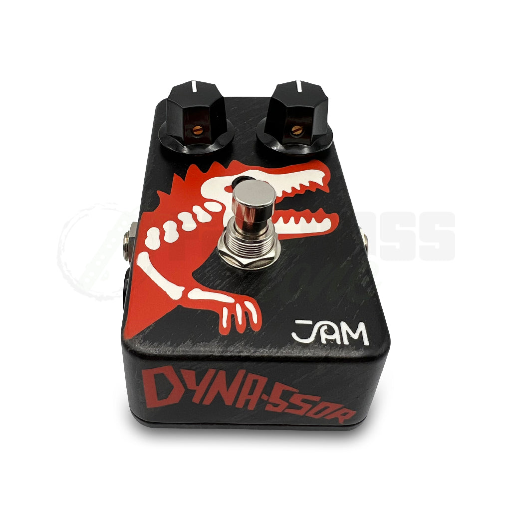 front view of JAM Pedals Dana-ssoR bass compressor sustainer pedal