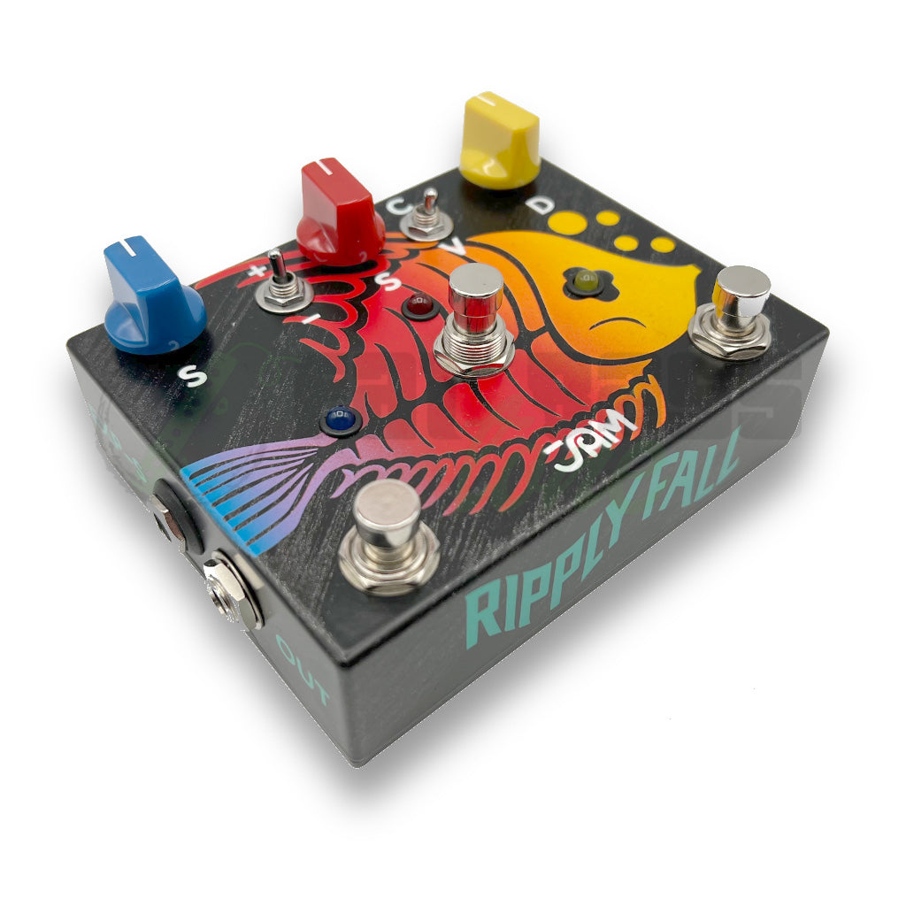 jam pedals multi effects JAM Ripply Fall Bass Chorus/Vibrato/Phaser Pedal