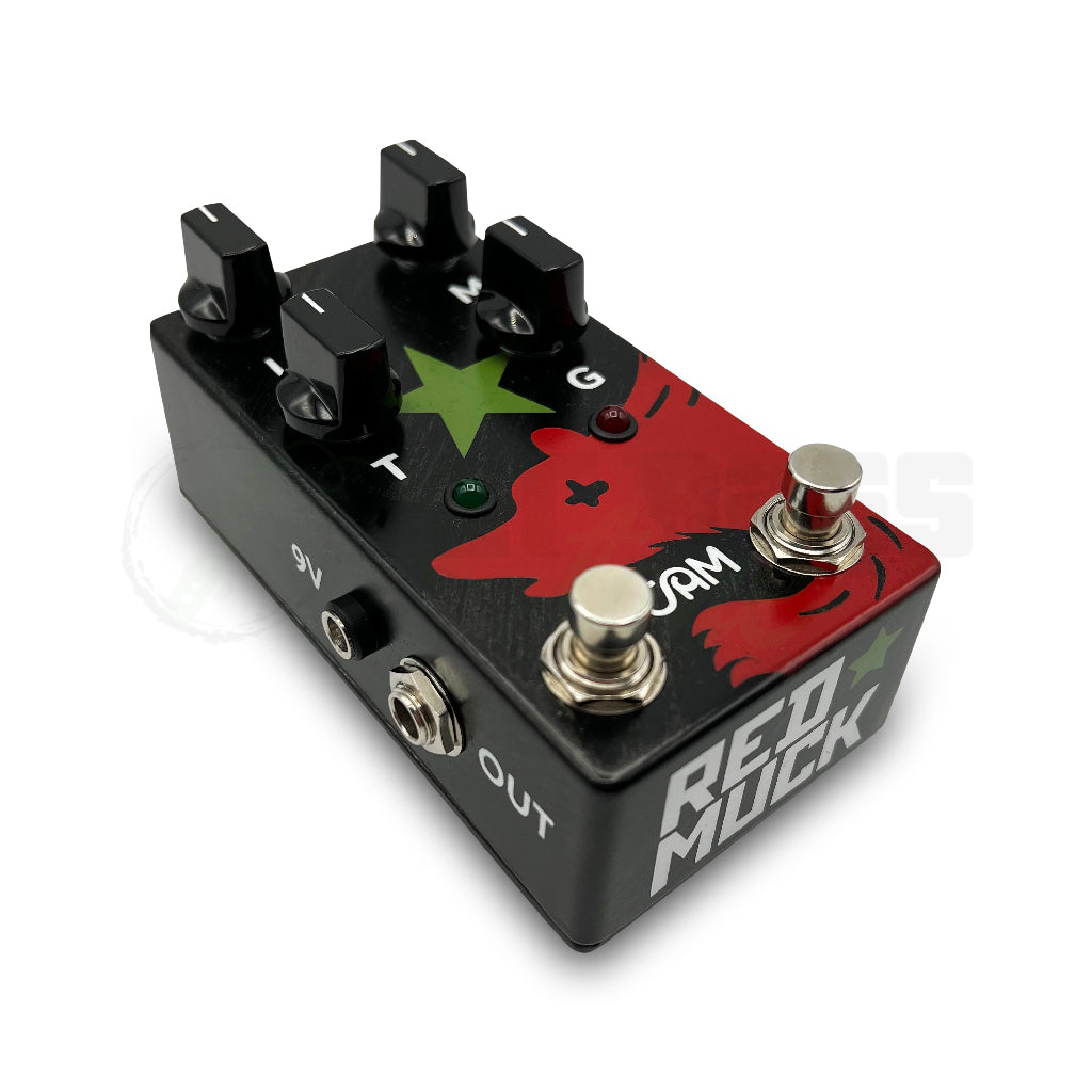 在庫大量RED MUCK BASS FUZZ Jam Pedals / ベース用ファズ、ジャムペダルス、Big Muff、Russian Army Green ファズ