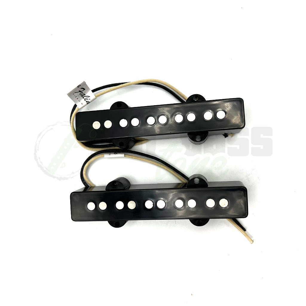 top view of Lindy Fralin 5 String Jazz Bass® Pickups