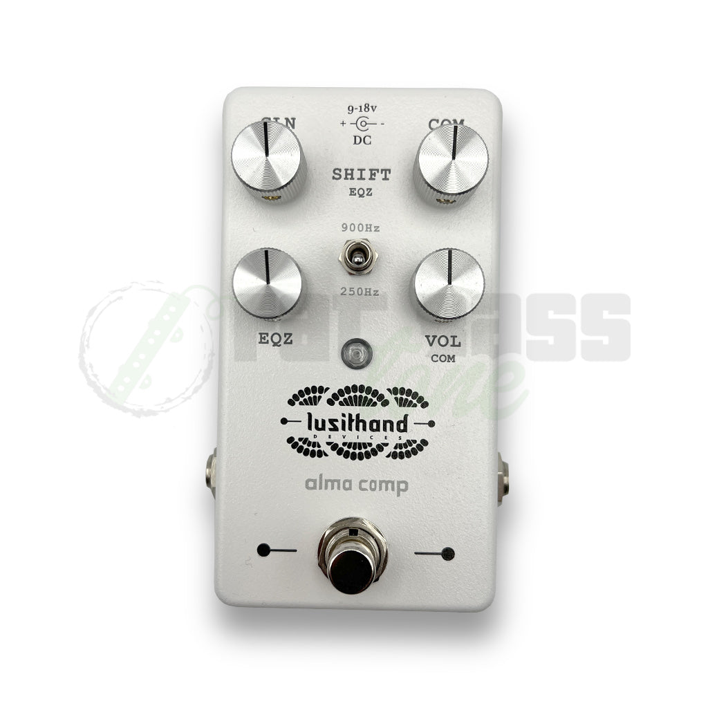 top view of Lusithand Alma Bass Compressor Pedal