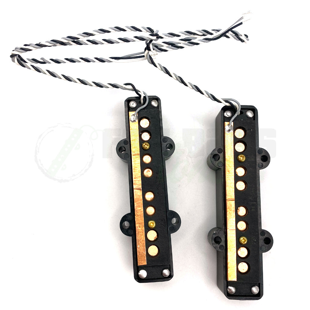 back top view of Nordstrand NJ4SE 4 String Hum Cancelling Jazz Bass® Pickups