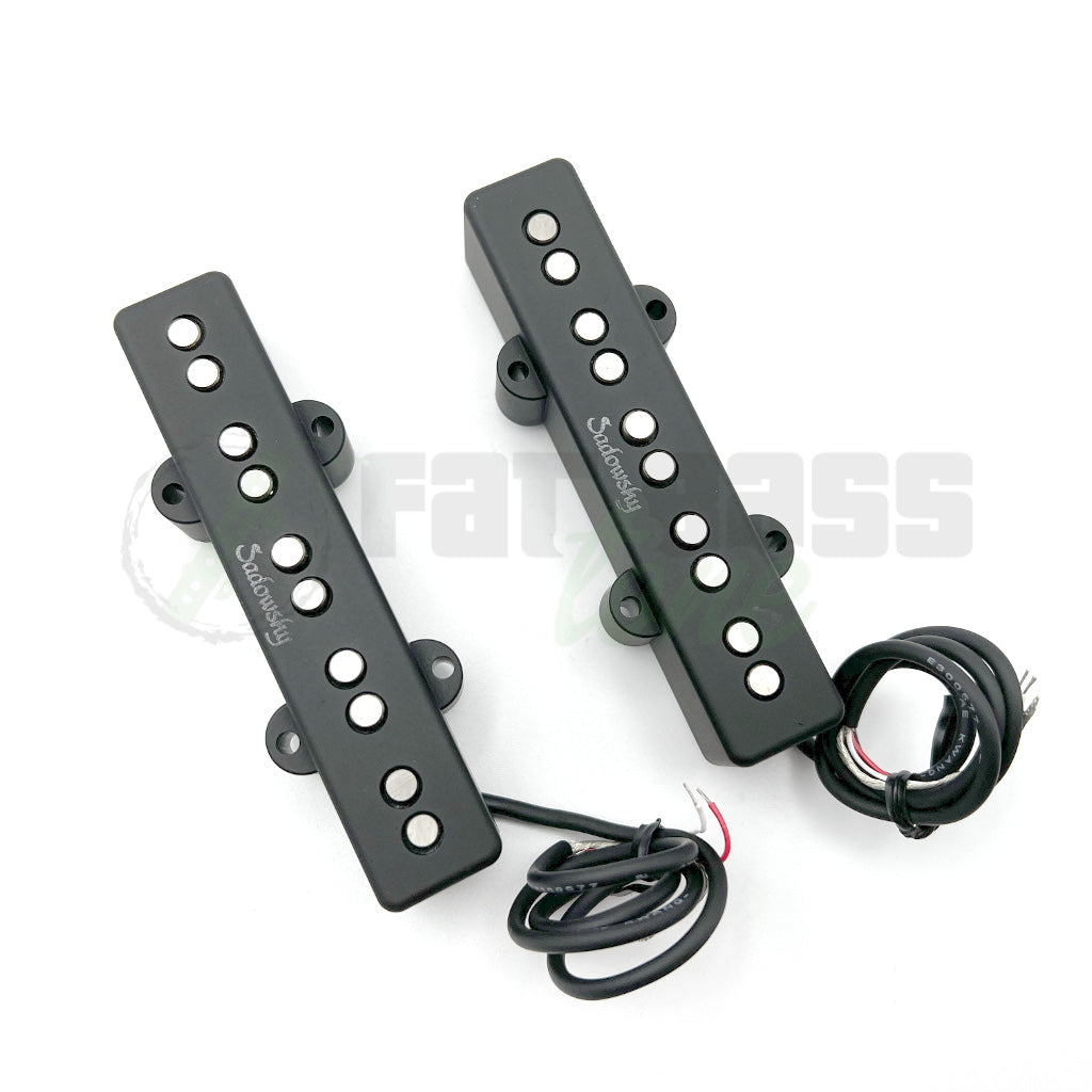 top view of Sadowsky 5 String Split Coil Jazz Bass® Pickups