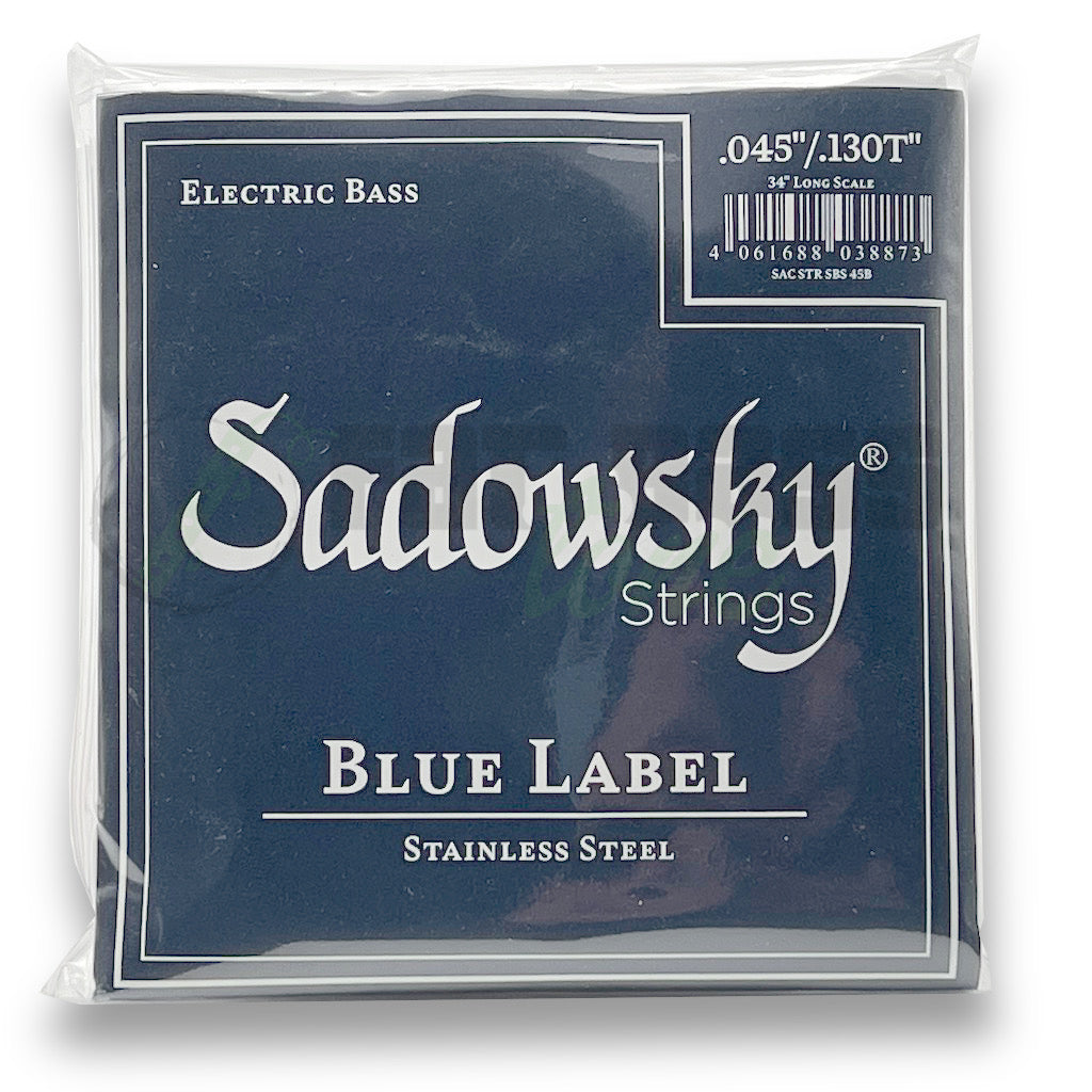 Sadowsky Bass Strings in 45-130 Stainless Steel for 5 string 