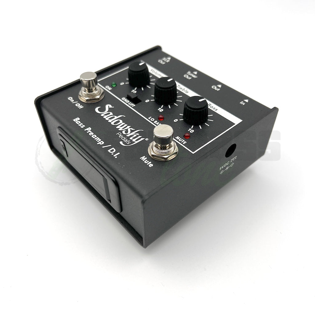 fender style preamp pedal Sadowsky SPB-1 (V2) Bass Preamp / DI Pedal