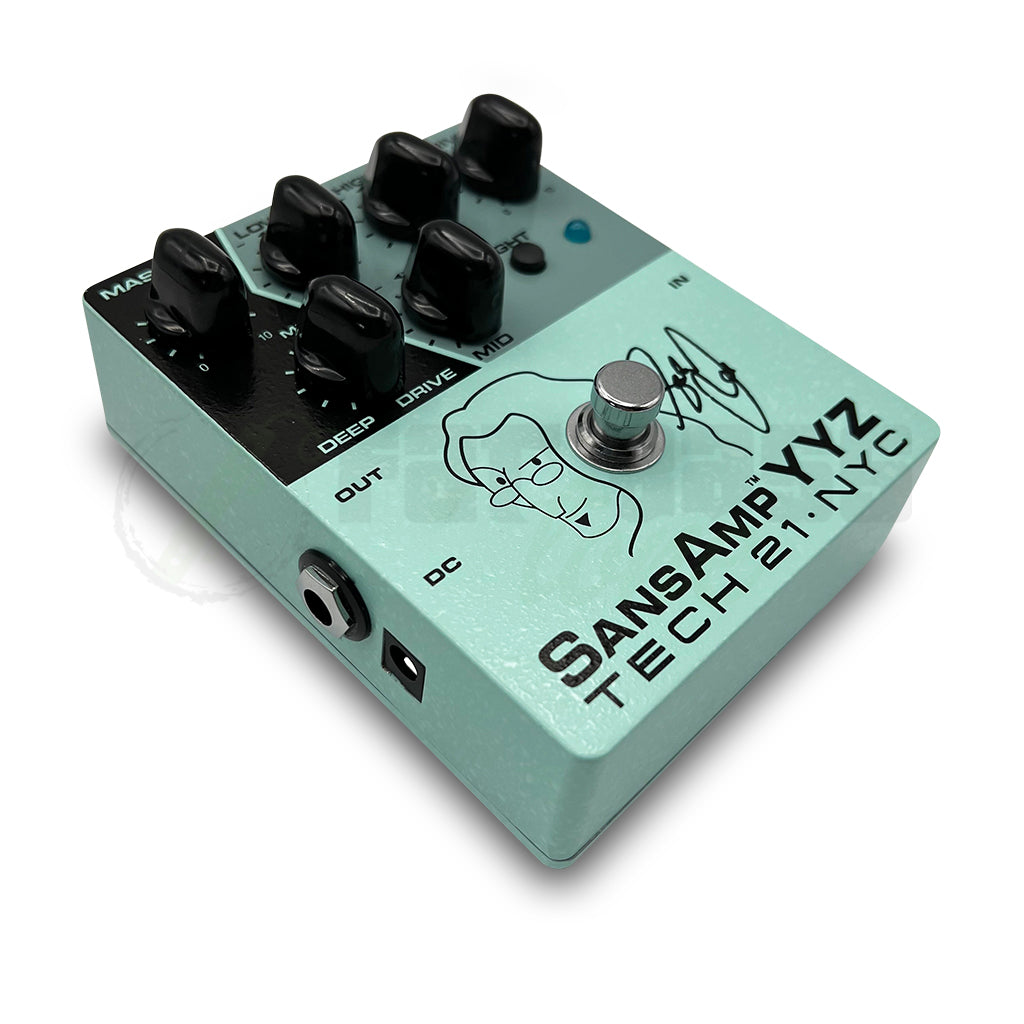 geddy lee yyz pedal Tech 21 NYC Geddy Lee YYZ Signature Sansamp Bass Pedal